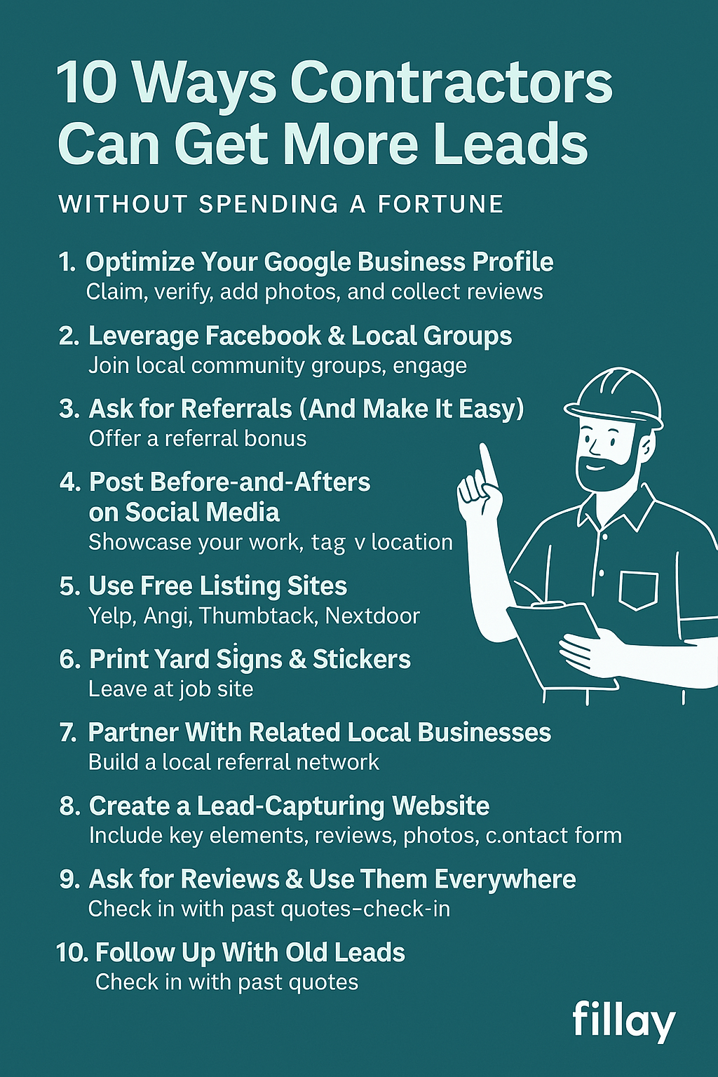 10 Ways Contractors Can Get More Leads Without Spending a Fortune